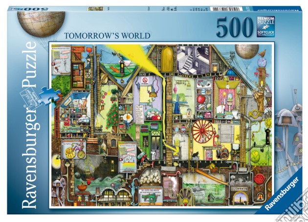 Ravensburger 14731 - Puzzle 500 Pz - Il Mondo Futuro puzzle di Ravensburger