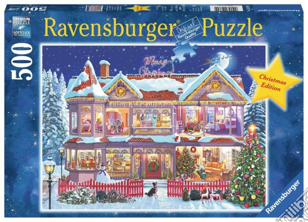 Ravensburger 14769 - Puzzle 500 Pz - La Casa Di Natale puzzle di Ravensburger