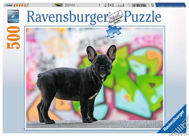 Ravensburger 14771 - Puzzle 500 Pz - Bulldog Francese puzzle di Ravensburger