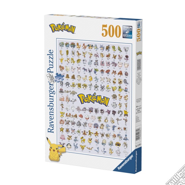 Pokemon: Ravensburger - Puzzle 500 Pz - Pokemon puzzle di Ravensburger