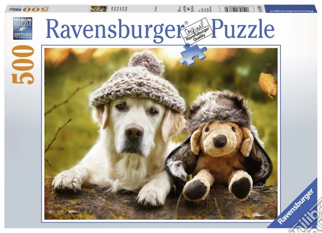 Ravensburger 14783 - Puzzle 500 Pz - Cane Col Cappello puzzle di Ravensburger