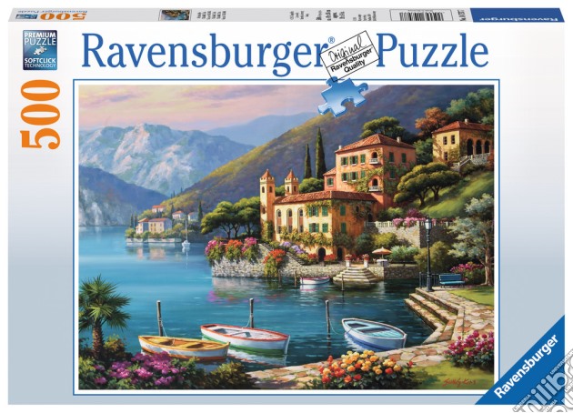Ravensburger 14797 - Puzzle 500 Pz - Vista Su Villa Bella puzzle di Ravensburger