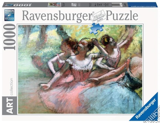 Ravensburger 14847 - Puzzle 1000 Pz - Degas: Four Ballerinas On The Stage puzzle di Ravensburger