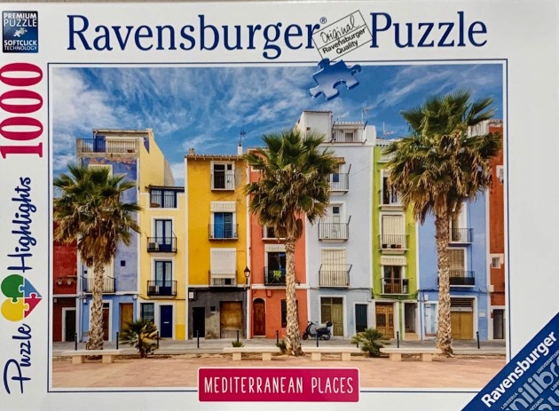 Ravensburger 14977 3 - Puzzle 1000 Pz - Mediterranean Spain puzzle