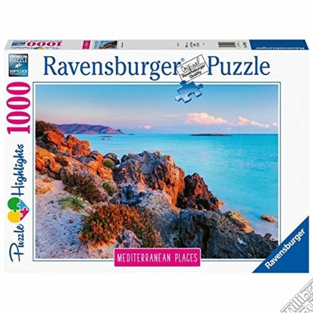 Ravensburger 14980 3 - Puzzle 1000 Pz - Mediterranean Greece puzzle