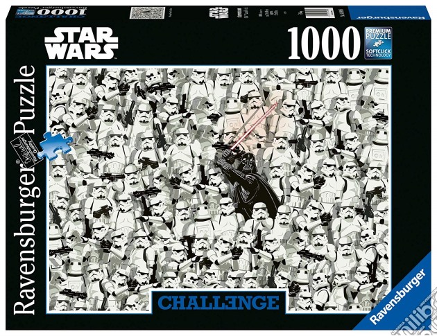 Ravensburger 14989 6 - Puzzle 1000 Pz - Disney - Challenge Puzzle Star Wars puzzle