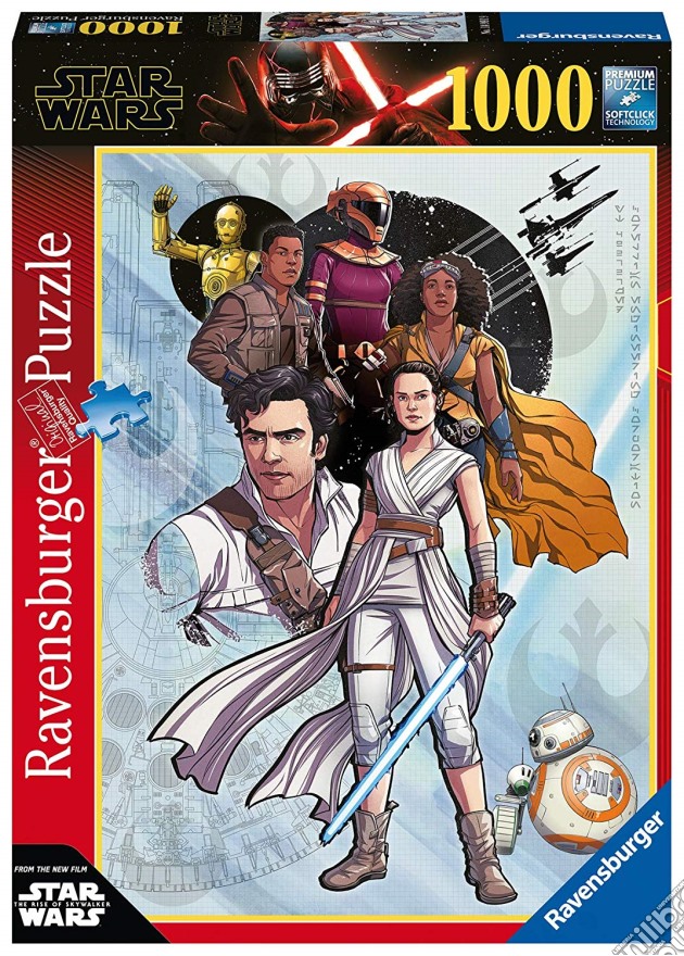 Ravensburger - 14991 9 - Puzzle 1000 Pz - Disney - Star Wars 9 C puzzle