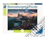 Ravensburger 15011 3 - Puzzle 1000 Pz - Tramonto In Montagna