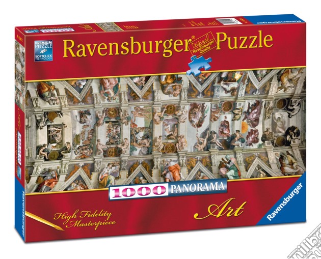 Ravensburger 15062 - Puzzle 1000 Pz - Arte - Michelangelo - Volta Della Cappella Sistina puzzle di Ravensburger