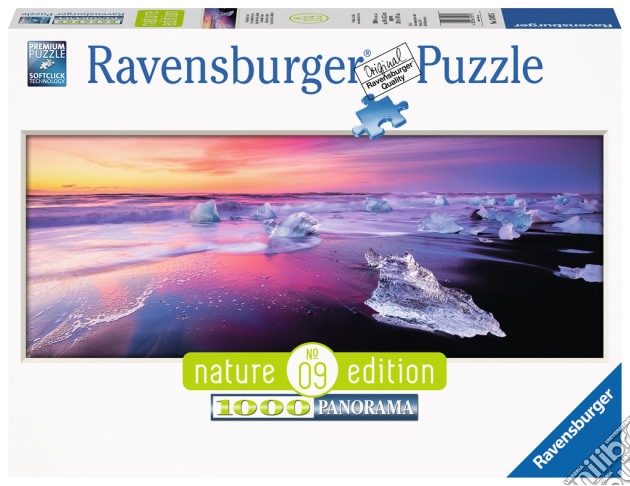 Ravensburger 15075 - Puzzle 1000 Pz - Panorama - Lago Jokulsarlon, Islanda puzzle di Ravensburger