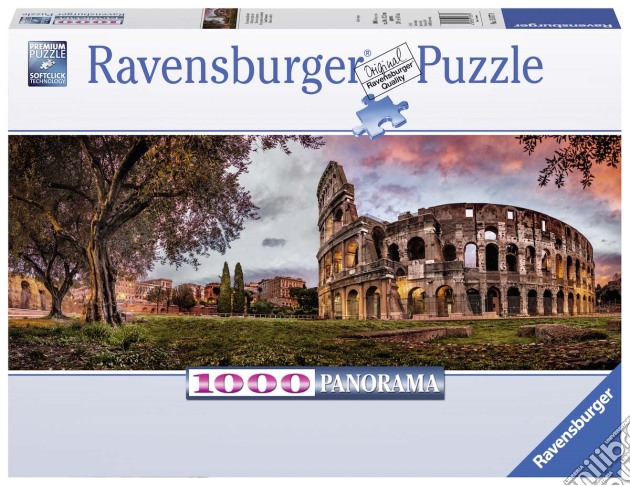 Ravensburger 15077 - Puzzle 1000 Pz - Panorama - Colosseo Al Tramonto puzzle di Ravensburger