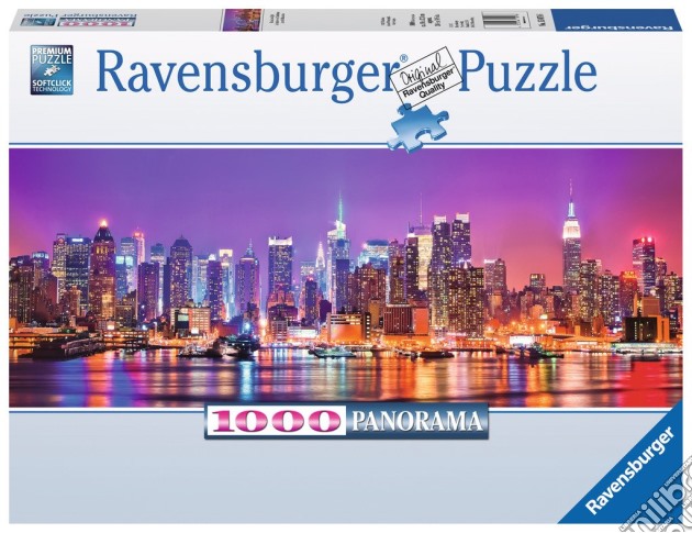 Panorama - Luci Di Manhattan (Puzzle 1000 Pz) | Ravensburger 15078 puzzle di Ravensburger