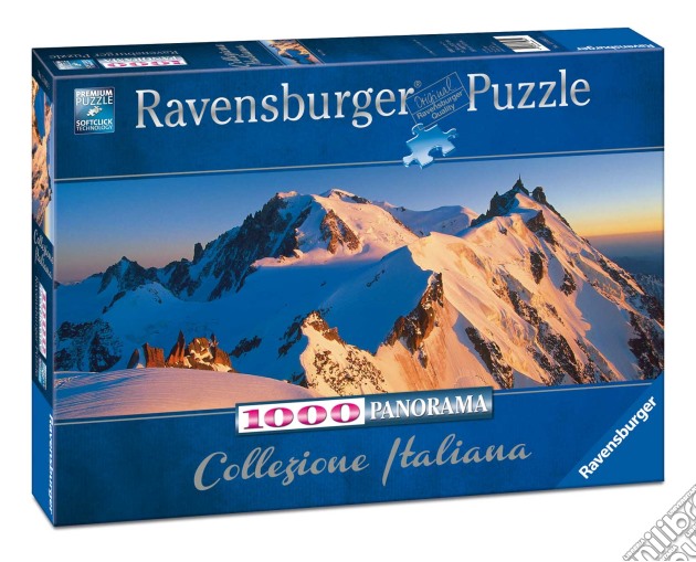Ravensburger 15080 - Puzzle 1000 Pz - Panorama - Monte Bianco puzzle di Ravensburger