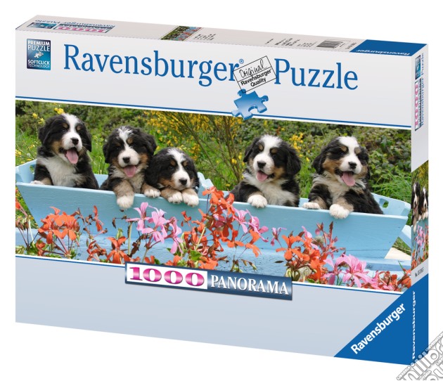 Puzzle 1000 pz - panorama: bovari bernesi puzzle di RAVENSBURGER