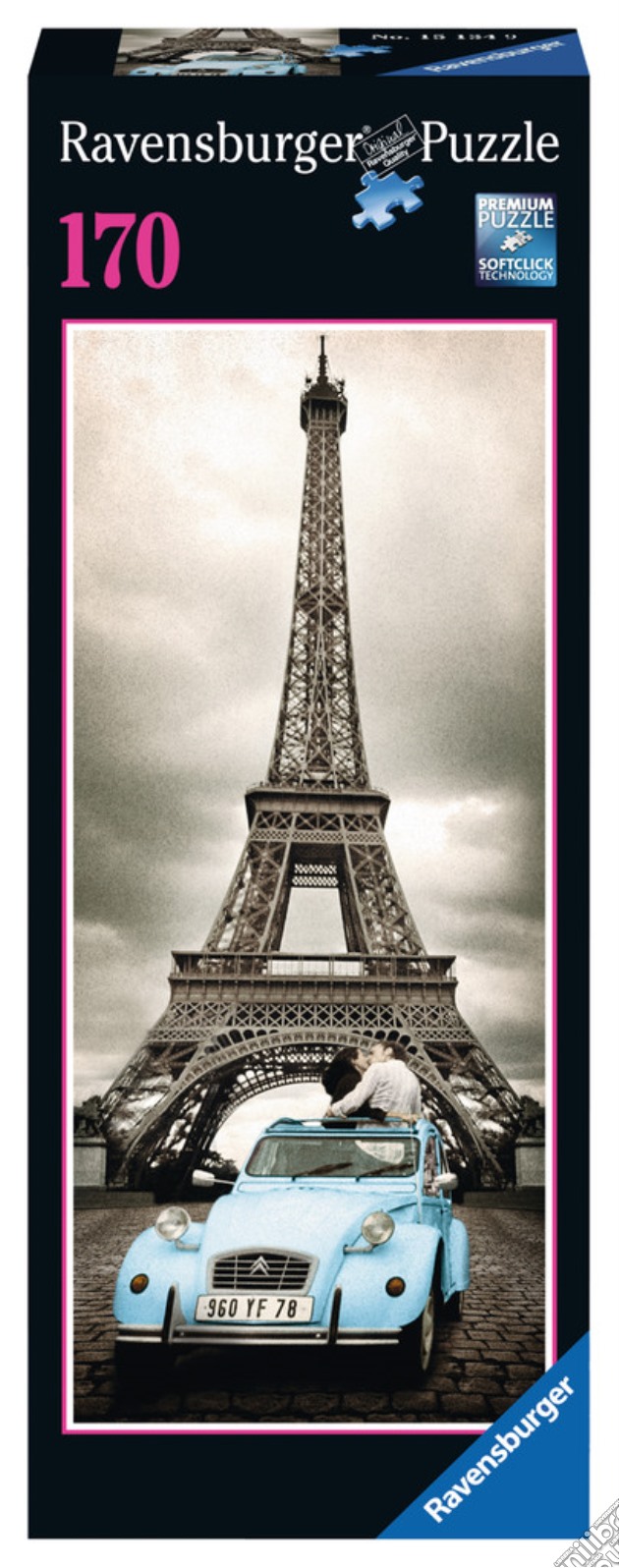 Puzzle Panorama Verticale - Paris Romance puzzle di RAVENSBURGER