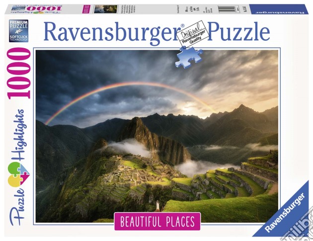 Ravensburger 15158 - Puzzle 1000 Pz - Arcobaleno Su Machu Pichu, Peru' puzzle di Ravensburger