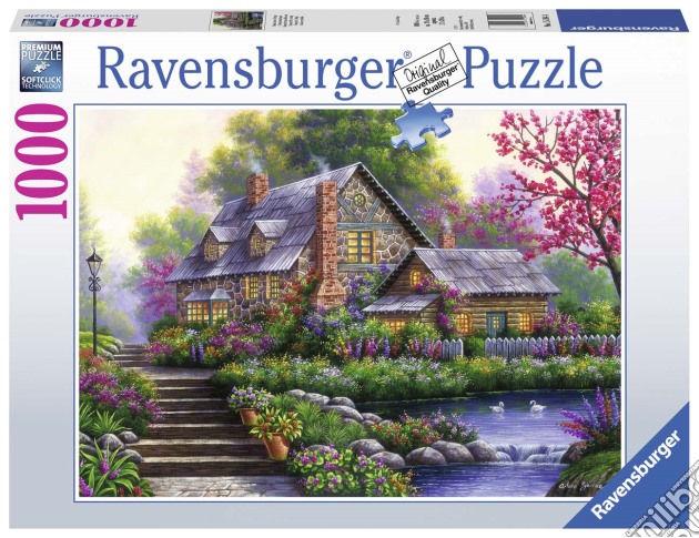 Ravensburger: 15184 - Puzzle 1000 Pz - Fantasy - Romantica Casa Di Campo puzzle di Ravensburger