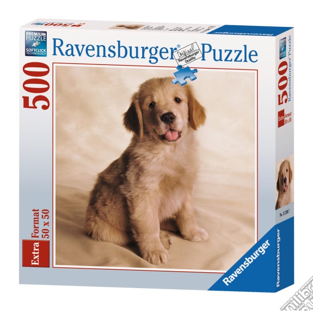 Puzzle 500 pz - cucciolo golden retriever puzzle di RAVENSBURGER