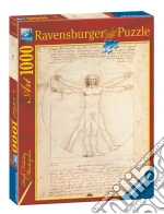 Ravensburger 15250 - Puzzle 1000 Pz - Arte - Leonardo - Uomo Vitruviano
