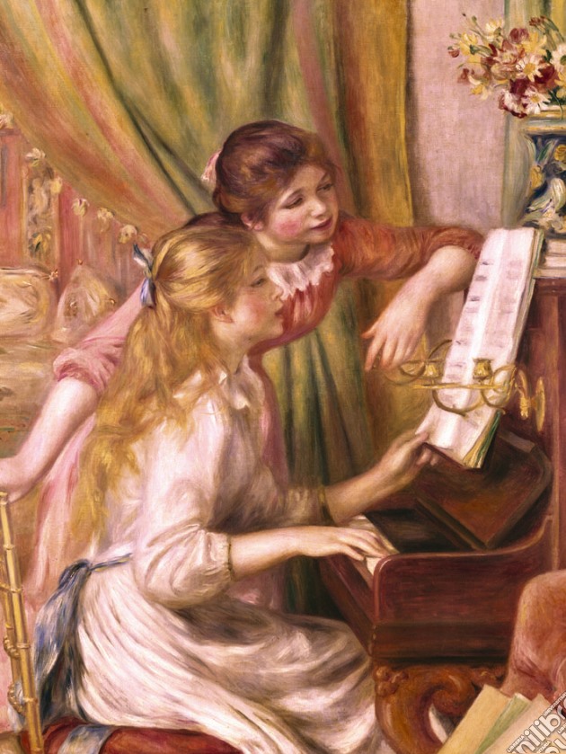 Renoir: fanciulle al pianoforte puzzle di RAVENSBURGER