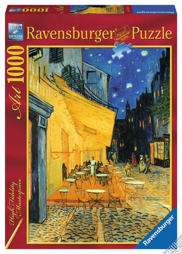 Ravensburger 15373 - Puzzle 1000 Pz - Arte - Van Gogh - Caffe' Di Notte puzzle di Ravensburger