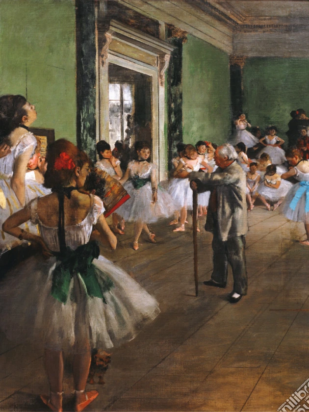 Puzzle 1000 Pz Arte - Degas - Scuola Di Danza puzzle di RAVENSBURGER