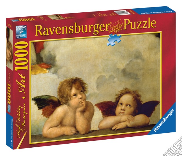Ravensburger 15544 - Puzzle 1000 Pz - Arte - Raffaello - Cherubini puzzle di Ravensburger