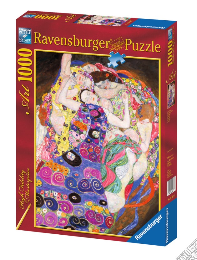 Ravensburger 15587 - Puzzle 1000 Pz - Arte - Klimt - La Vergine puzzle di Ravensburger