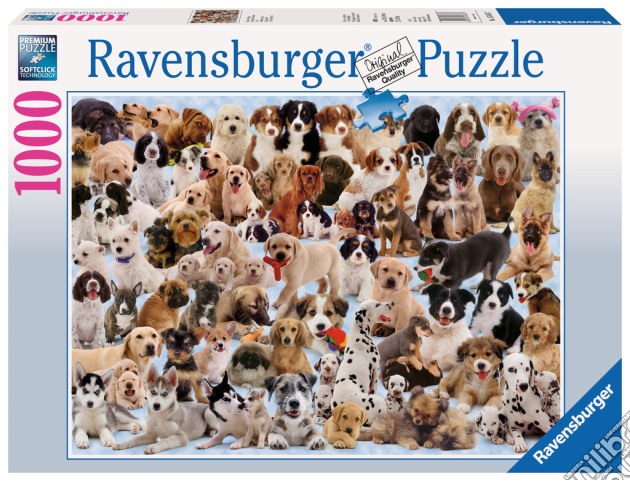 Puzzle 1000 pz - cuccioli del mondo puzzle di RAVENSBURGER