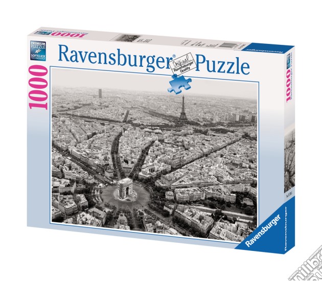 Puzzle 1000 pz - place de l'etôile, parigi puzzle di RAVENSBURGER