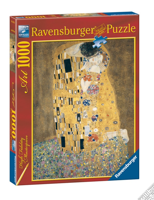 Ravensburger 15743 - Puzzle 1000 Pz - Arte - Klimt - Il Bacio puzzle di Ravensburger
