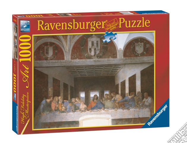 Ravensburger 15776 - Puzzle 1000 Pz - Arte - Leonardo - L'Ultima Cena puzzle di Ravensburger