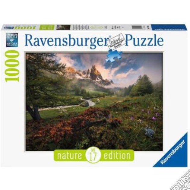 Ravensburger 15993 2 - Puzzle 1000 Pz - Fantasy - Atmosfera Pittoresca Nella Vallee De La Claree, Alpi Francesi puzzle