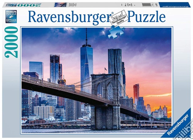 Ravensburger 16011 2 - Puzzle 2000 Pz - Da Brooklyn A Manhattan puzzle