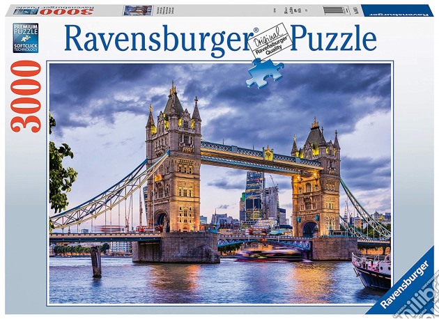 Ravensburger 16017 4 - Puzzle 3000 Pz - La Bellissima Citta Di Londra puzzle