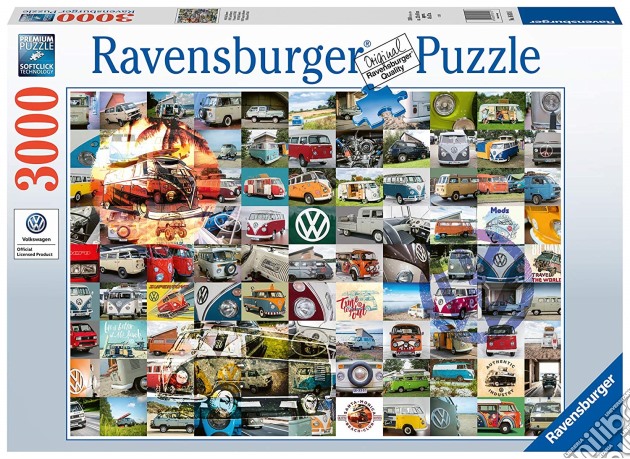 Ravensburger 16018 1 - Puzzle 3000 Pz - 99 Vw Bulli Moments puzzle