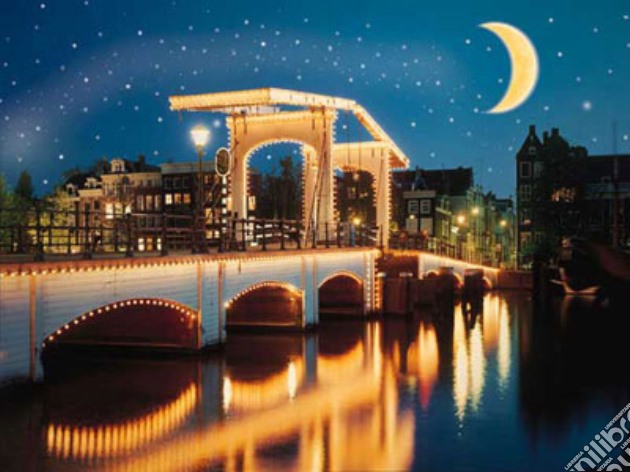 Amsterdam di notte puzzle