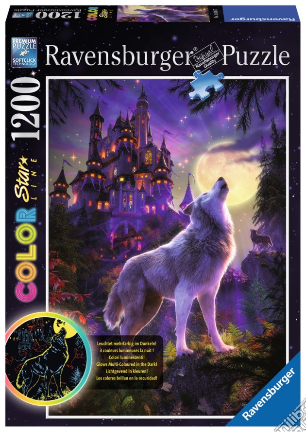 Puzzle Color Starline 1200 Pz - Adorazione Della Luna puzzle