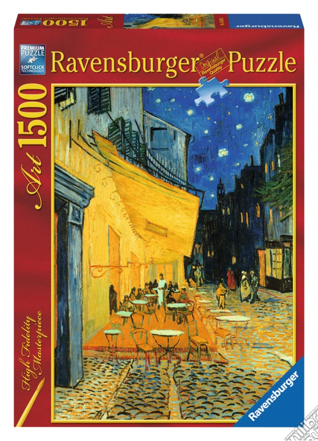 Ravensburger 16209 - Puzzle 1500 Pz - Van Gogh - Caffe' Di Notte puzzle di Ravensburger