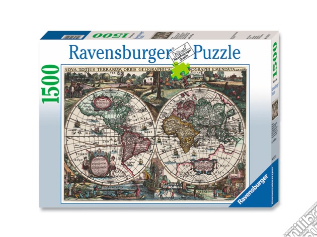 Mappamondo 1636 puzzle