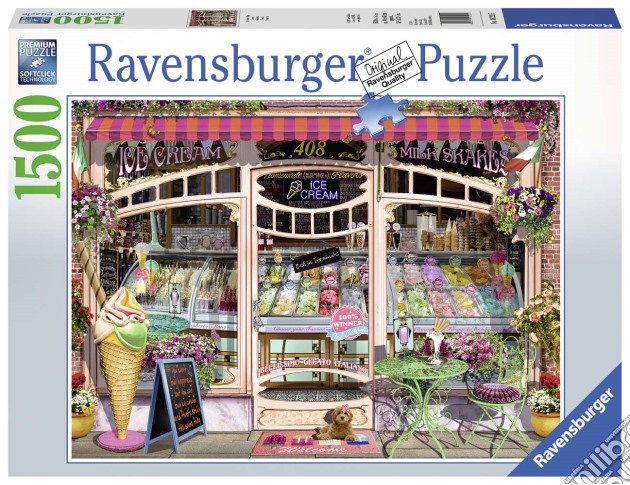 Ravensburger 16221 - Puzzle 1500 Pz - Gelateria puzzle di Ravensburger