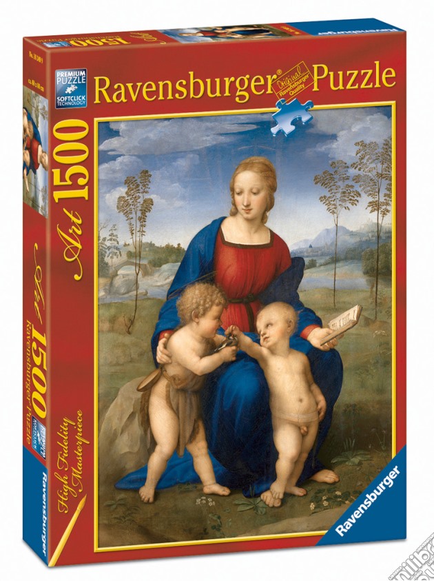 Ravensburger 16249 - Puzzle 1500 Pz - Madonna Del Cardellino puzzle di Ravensburger