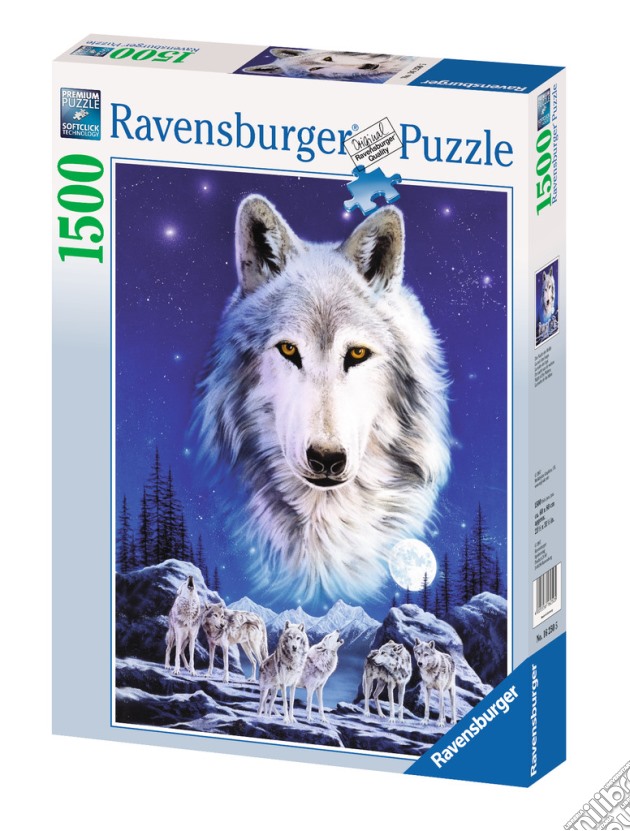Puzzle 1500 pz - la notte dei lupi puzzle di RAVENSBURGER