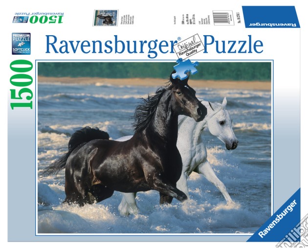 Cavalli sulla spiaggia puzzle di RAVENSBURGER