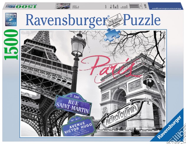 Ravensburger 16296 - Puzzle 1500 Pz - A Parigi puzzle di Ravensburger