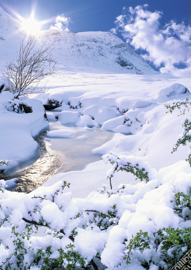 Paesaggio invernale, scozia puzzle di RAVENSBURGER