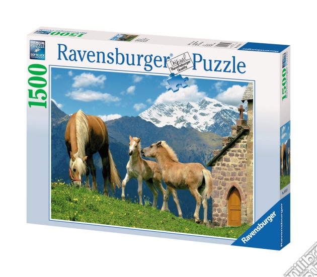 Cavalli in montagna puzzle di RAVENSBURGER