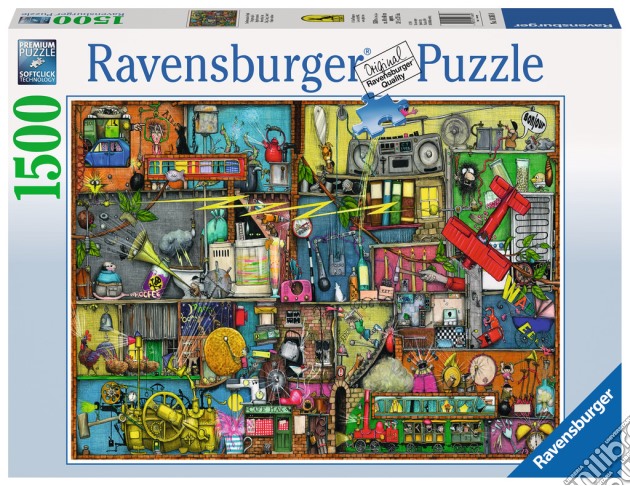 Ravensburger 16361 - Puzzle 1500 Pz - Oggetti Rumorosi puzzle di Ravensburger