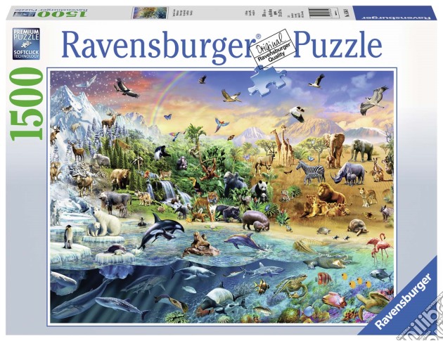 Ravensburger 16364 - Puzzle 1500 Pz - Our Wild World puzzle di Ravensburger