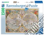 Ravensburger 16381 - Puzzle 1500 Pz - Mappamondo Storico